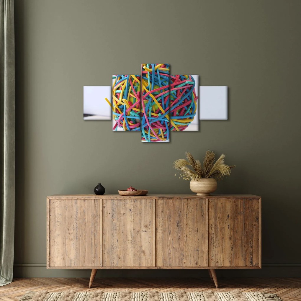 Obraz gumek (125x70 cm)