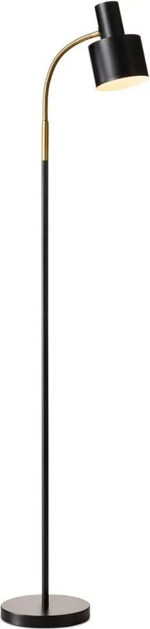 Halo Design 746866 - Lampa stojąca VOGUE 1xE27/40W/230V czarna/mosiądz