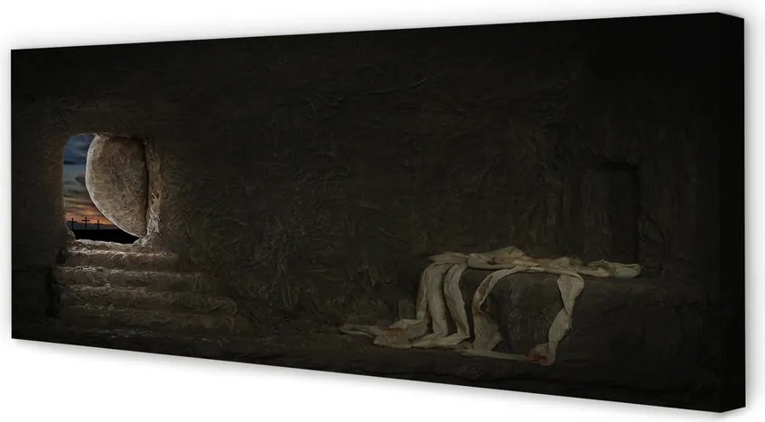 Obraz na płótnie Jaskinia z Krzyżami