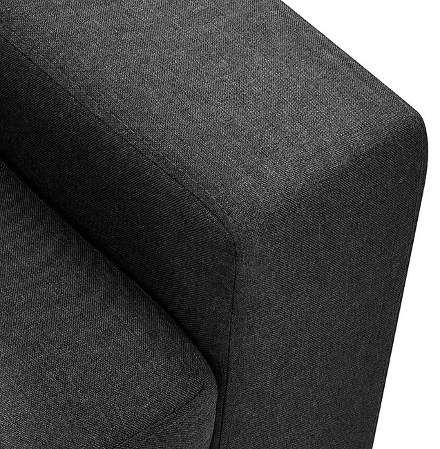 Luksusowa rozkładana ciemnoszara sofa - Astigar