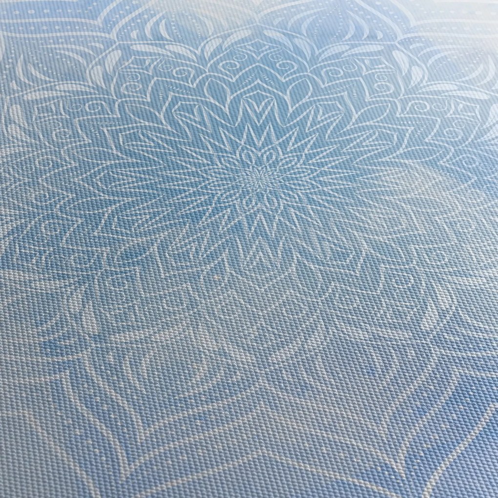 Obraz - Zimowa mandala (70x50 cm)