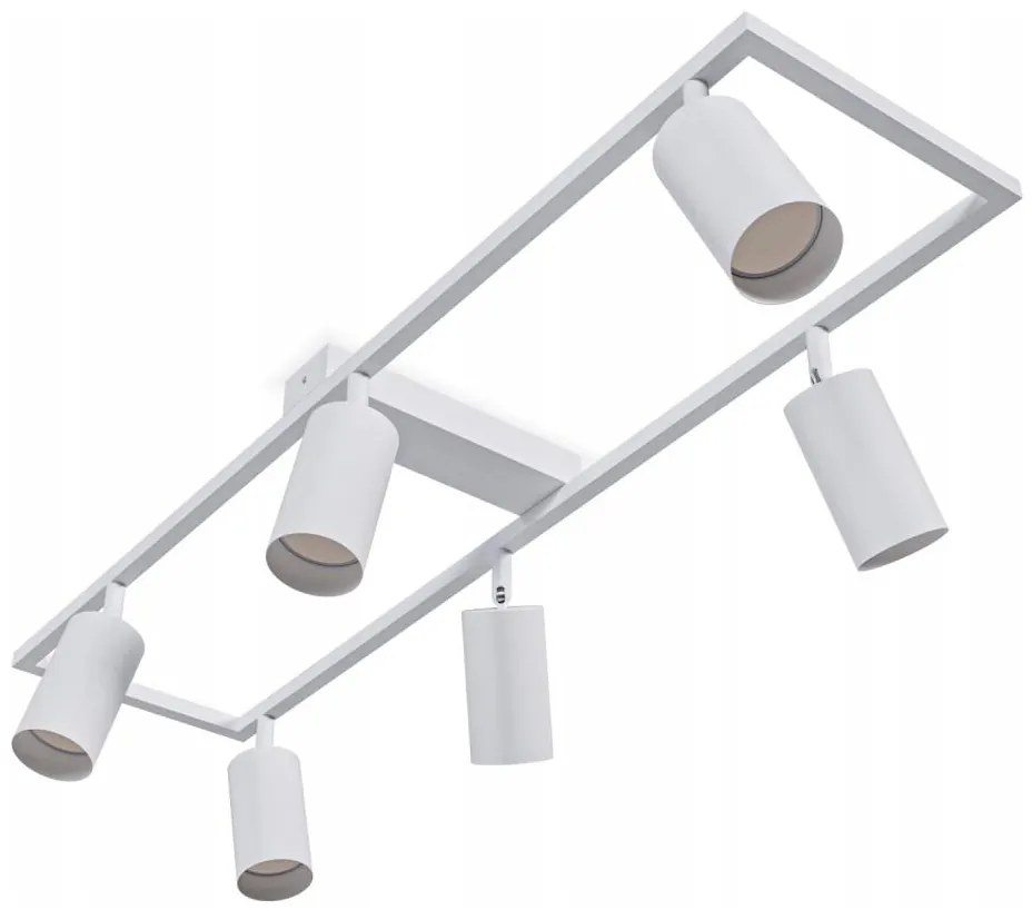 Oprawa punktowa 6xGU10/30W/230V biała