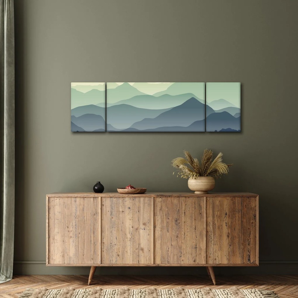 Obraz - Forest Mountain (170x50 cm)