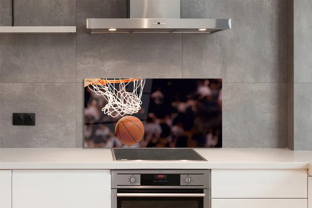 Szklany Panel Klasyka Gry w Koszykówkę