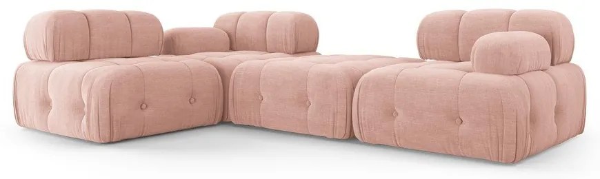 Jasnoróżowy narożnik Ferento – Cosmopolitan Design
