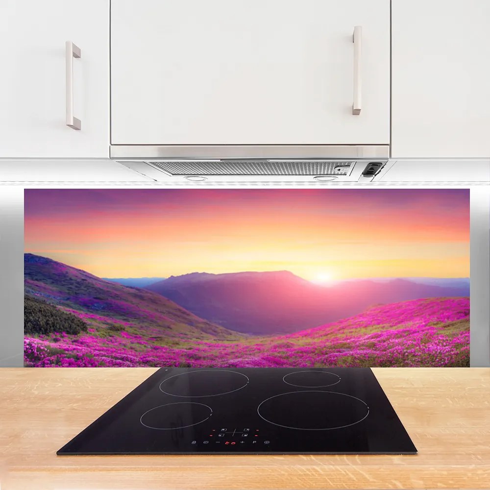 Panel nad blat kuchenny Panorama Słonecznych Szczytów