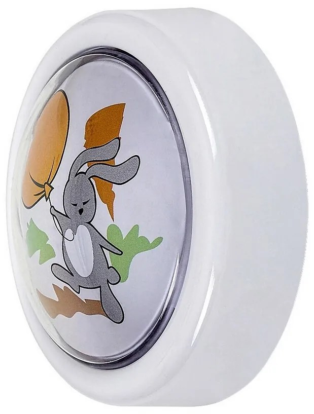 Rabalux 76073 dziecięca lampka nocna Hopply -królik i balon, 0,3 W, 5 lm, 6000 K
