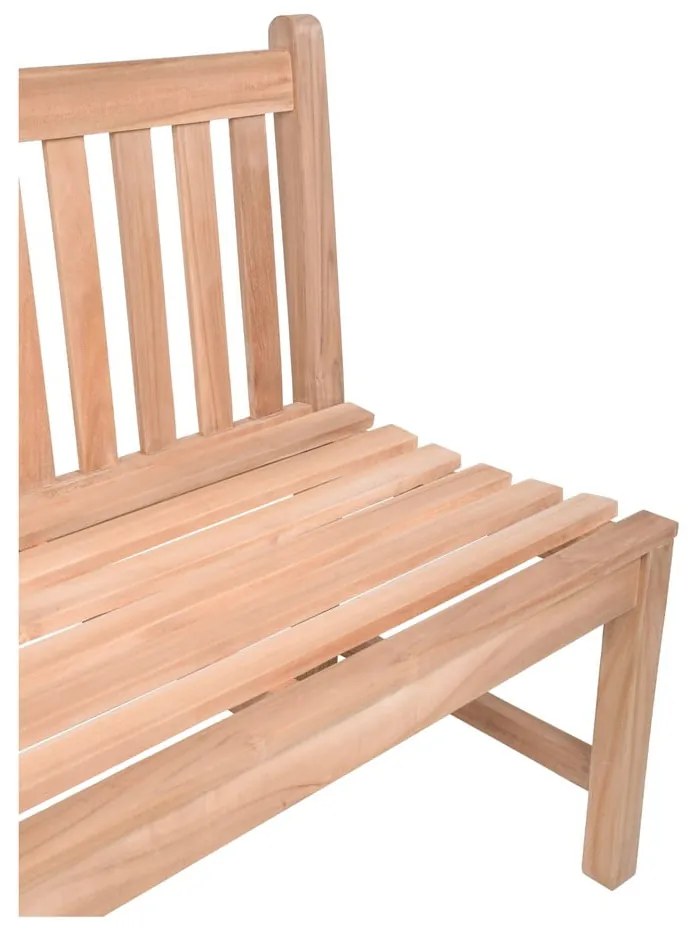 Drewniana ławka ogrodowa w naturalnym kolorze Solo – Garden Pleasure