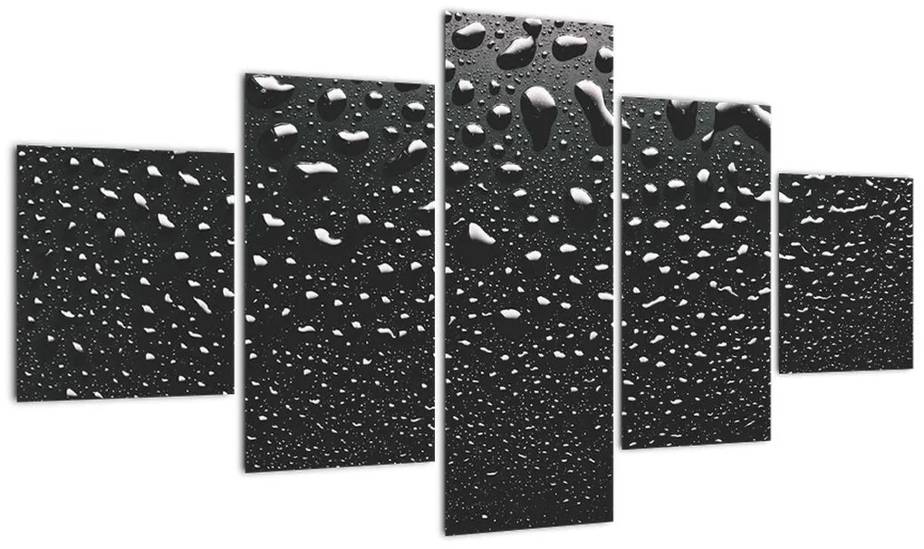 Obraz kropli wody (125x70 cm)