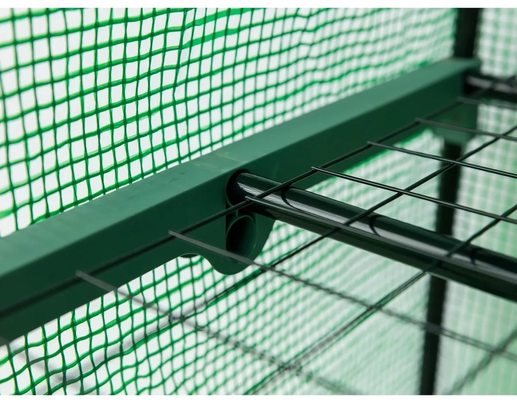 Happy Green Szklarenka foliowa z półkami, 69 x 50 x 160 cm