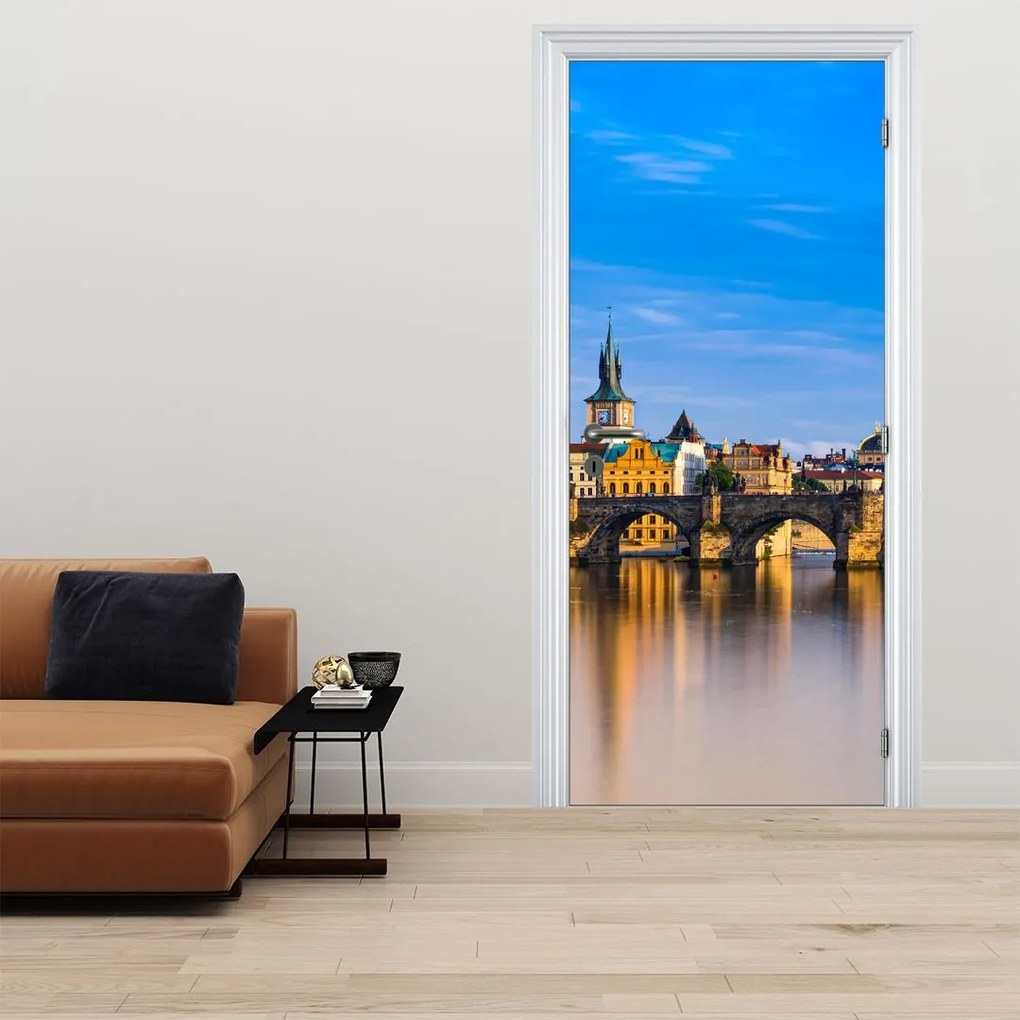 Fototapeta na drzwi - Most Karola (95x205cm)