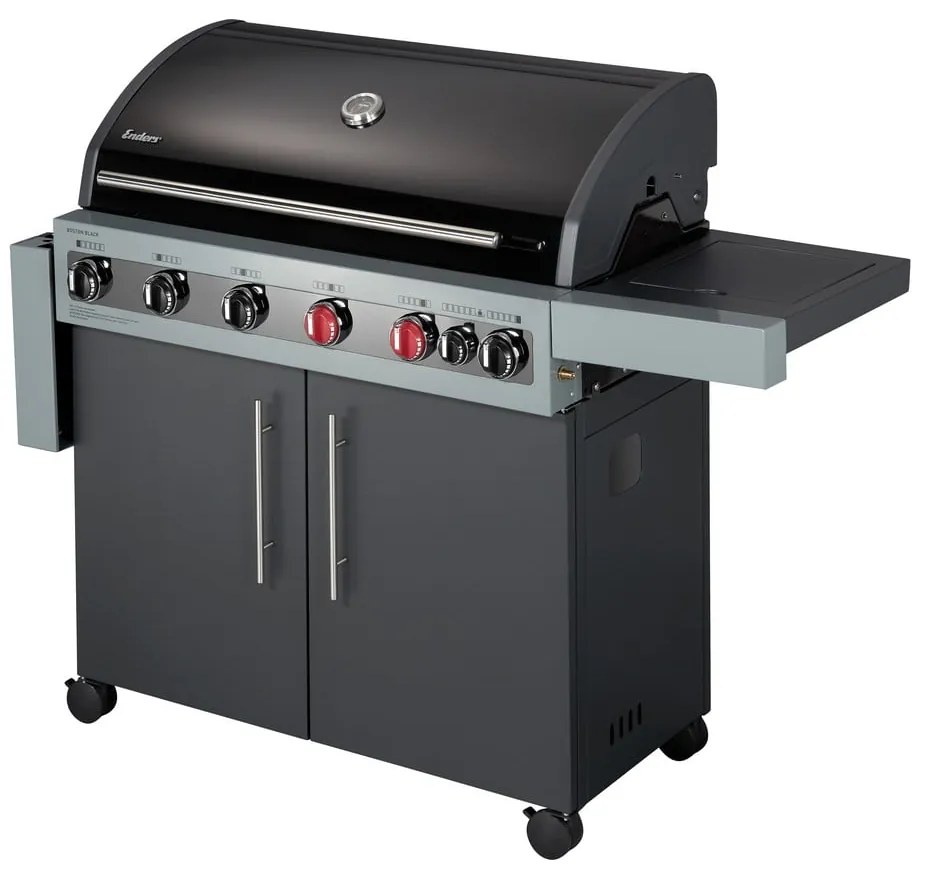 Grill gazowy Boston Black 6 KR Turbo − ENDERS