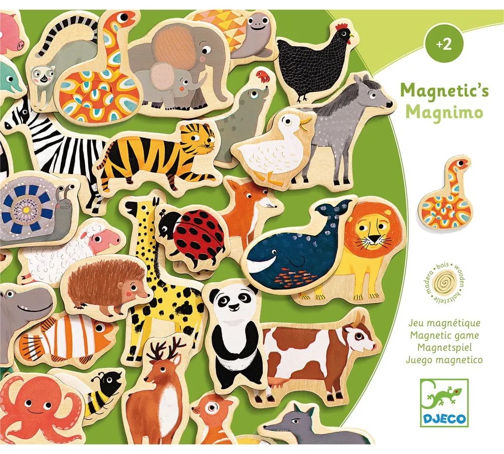 Magnesy dziecięce Djeco Zwierzęta z ZOO