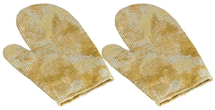 Bellatex Rękawica kuchenna Skóra węża brązowy, 28 x 18 cm, 2 szt.