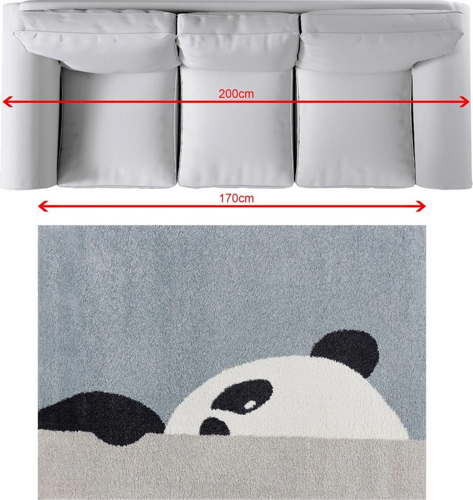 Dywan Shy Panda 120x170cm