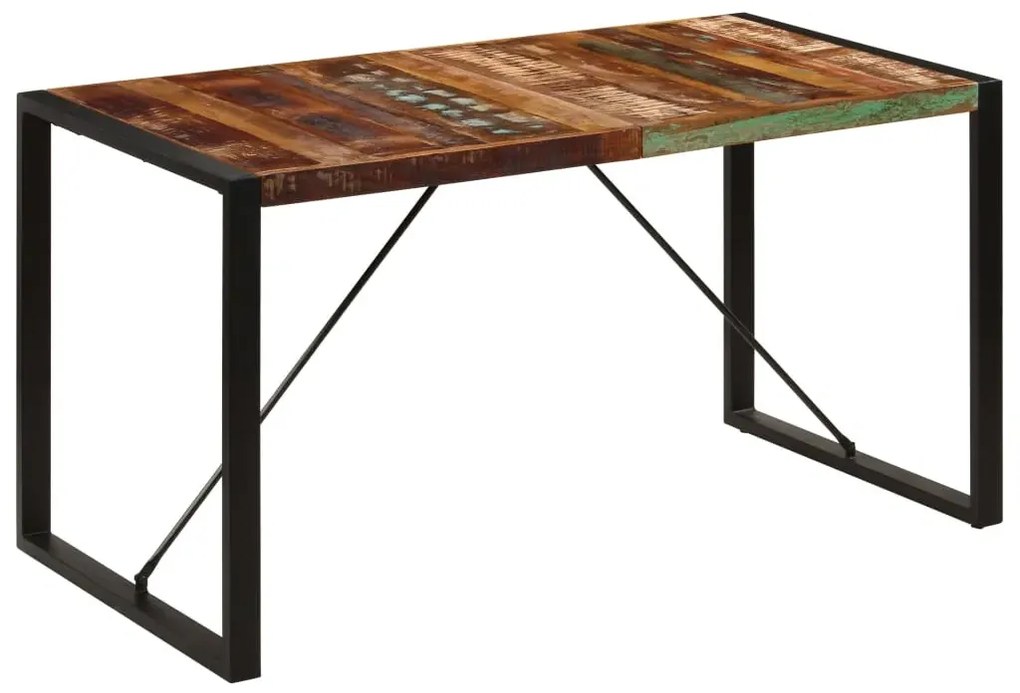 Wielokolorowy stół industrialny 70x140 – Fulo 2X
