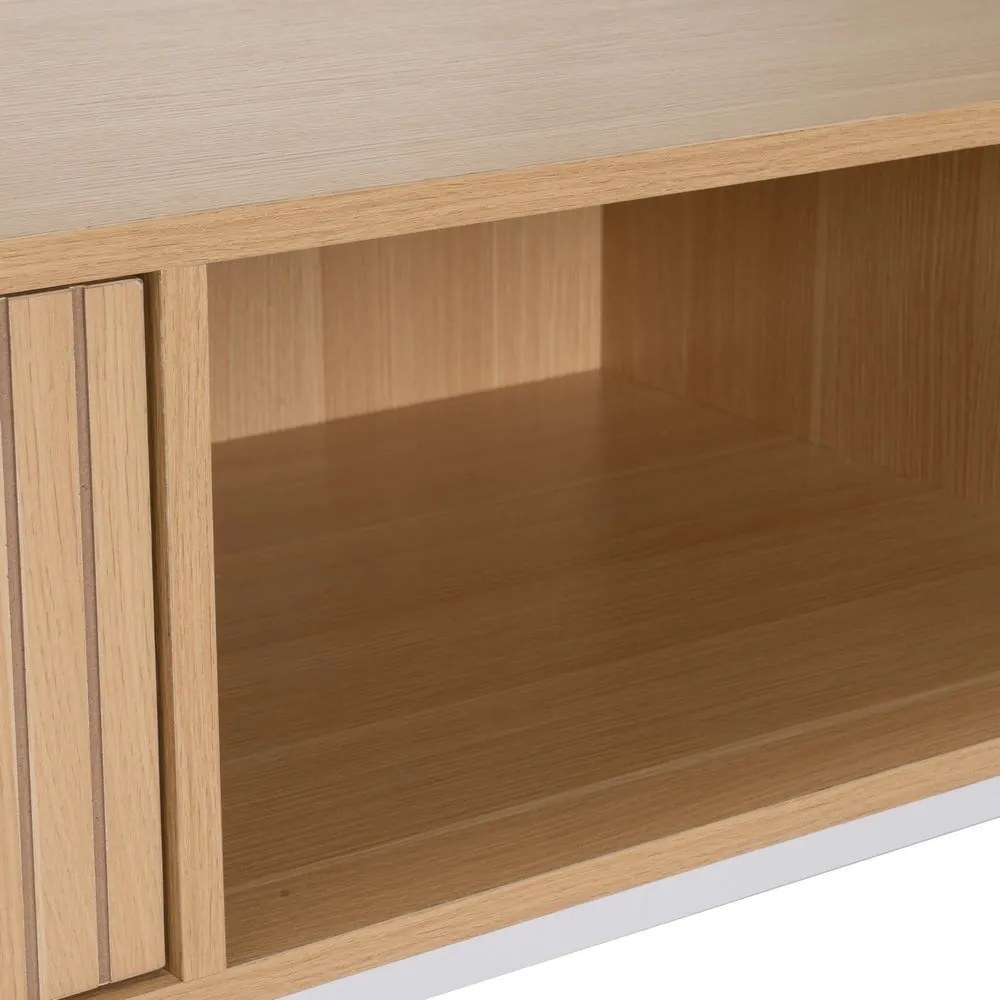 Stolik w dekorze dębu w naturalnym kolorze 50x110 cm Mid-Lines – Casa Selección