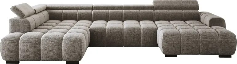 Narożnik BULL XL Lewostronny z elektryczną funkcją regulacji tkanina Eden 12 WERSAL