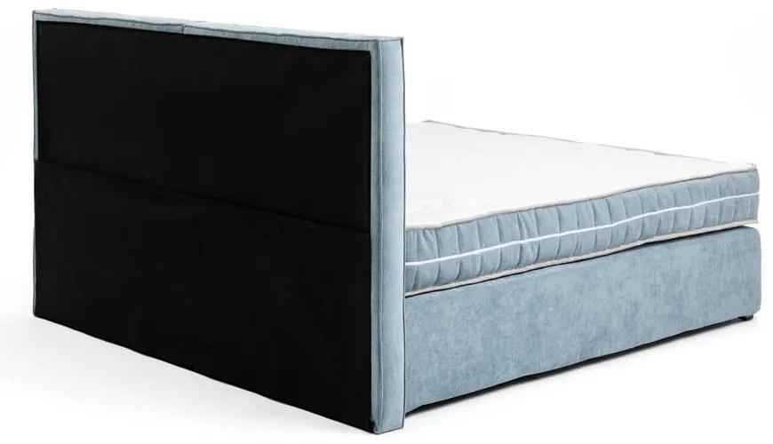 Niebieskie łóżko kontynentalne 160x200 cm Olia Bold – Bonami Selection