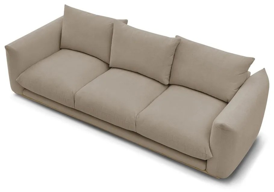 Beżowa sofa 265 cm Ernest – Bobochic Paris