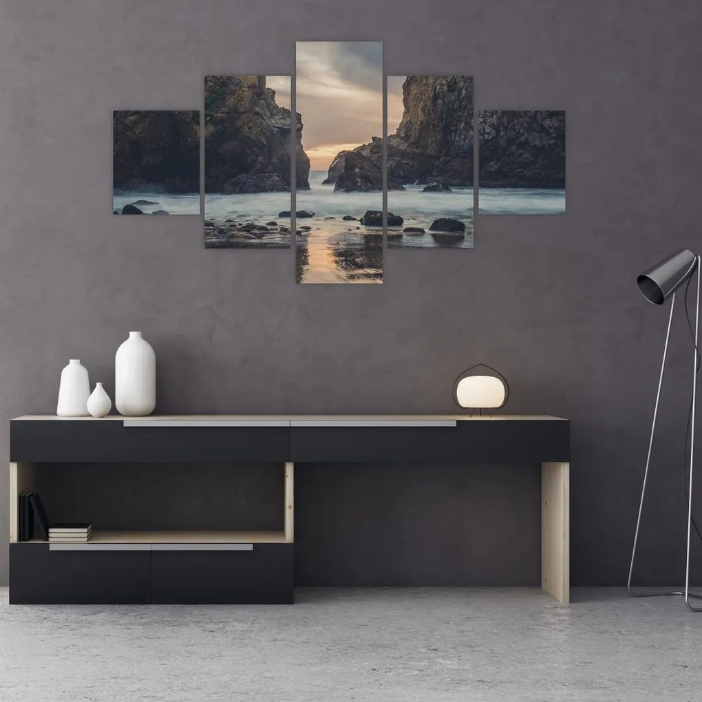 Obraz - O zmierzchu (125x70 cm)
