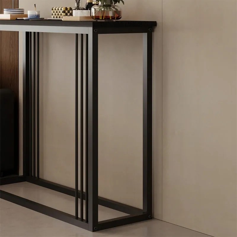 Konsola / stół do przedpokoju – czarna, elegancka I funkcjonalna (wys. 75 cm)