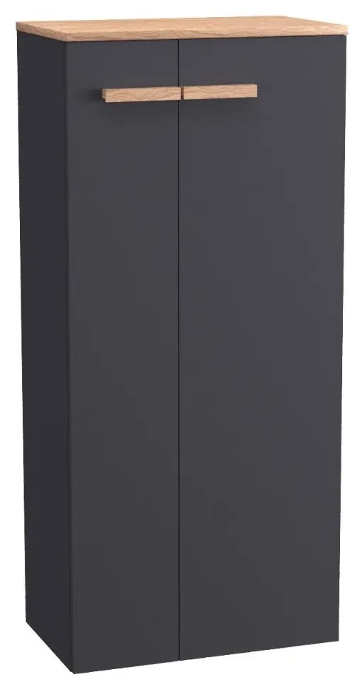 Szafka średnia L-WOOD 50 cm antracyt mat KROFAM