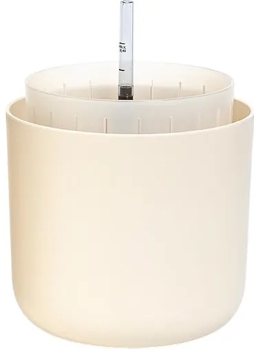 Plastia Doniczka samonawadniająca Tolita Air kremowy, śr. 16 cm, śred. 16 cm