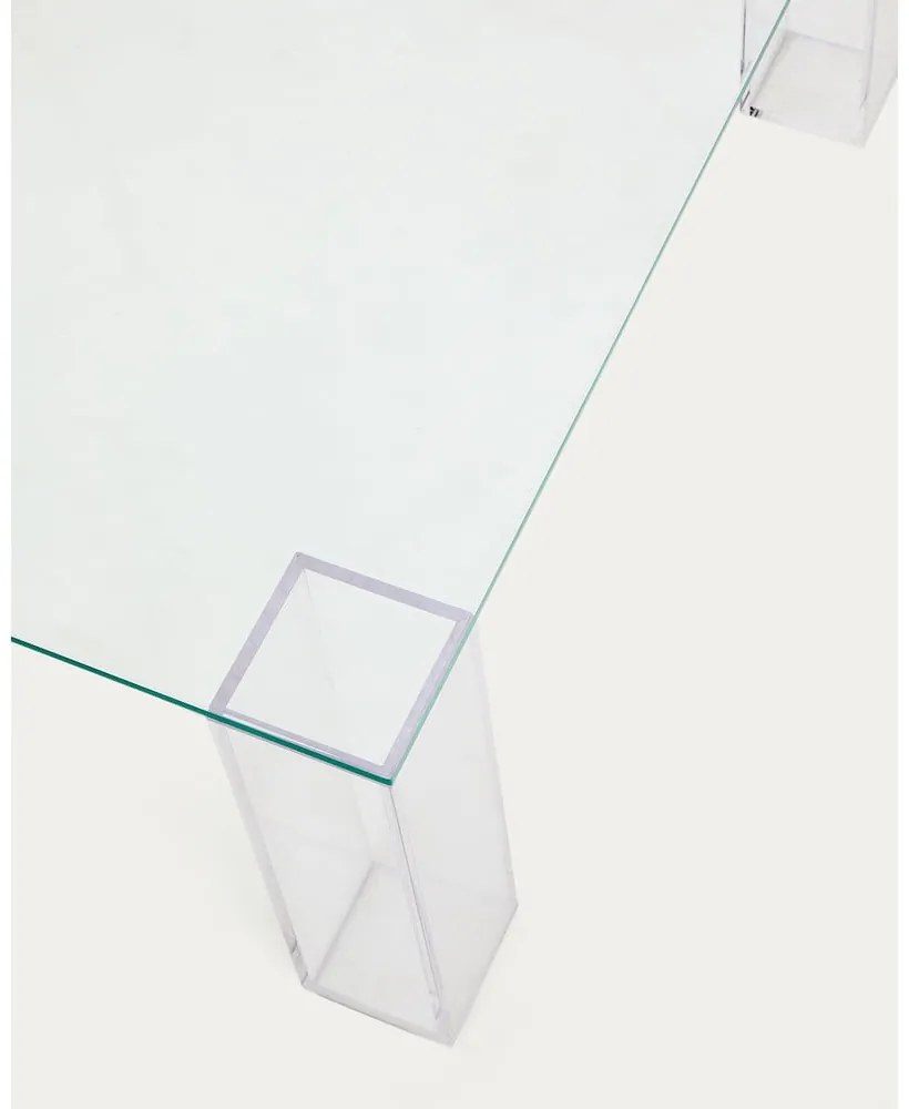 Szklany stolik 85x85 cm Adularia – Kave Home