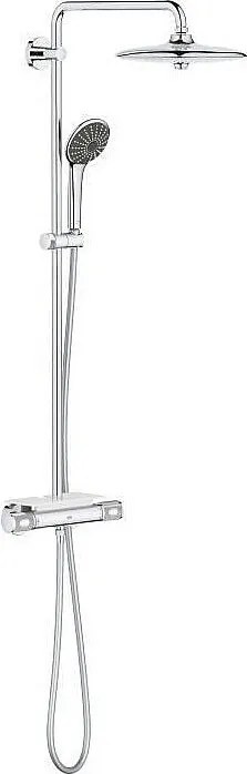 Termostatyczna kolumna prysznicowa GROHE Vitalio Joy System 260 - Deszczownica 3 strumienie, Deszczownica 3 strumienie
