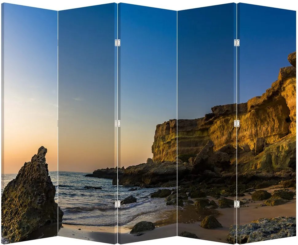 Parawan - Klif morski (210x170 cm)