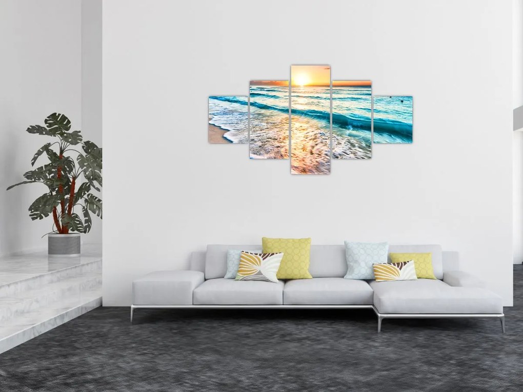 Obraz - Plaża morska (125x70 cm)