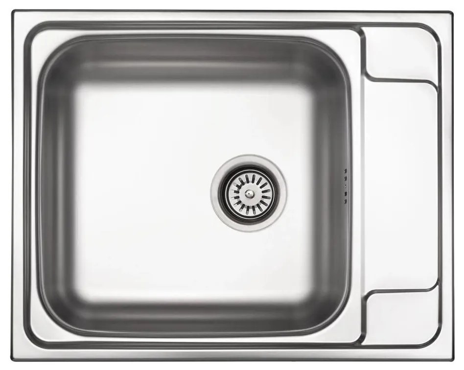 Deante ZEO_011B - Zlew kuchenny SOUL 50x63 cm satyna
