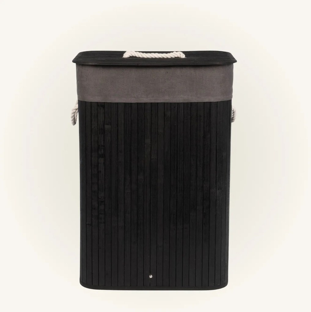 Bambusowy kosz na pranie SADE, 80 l