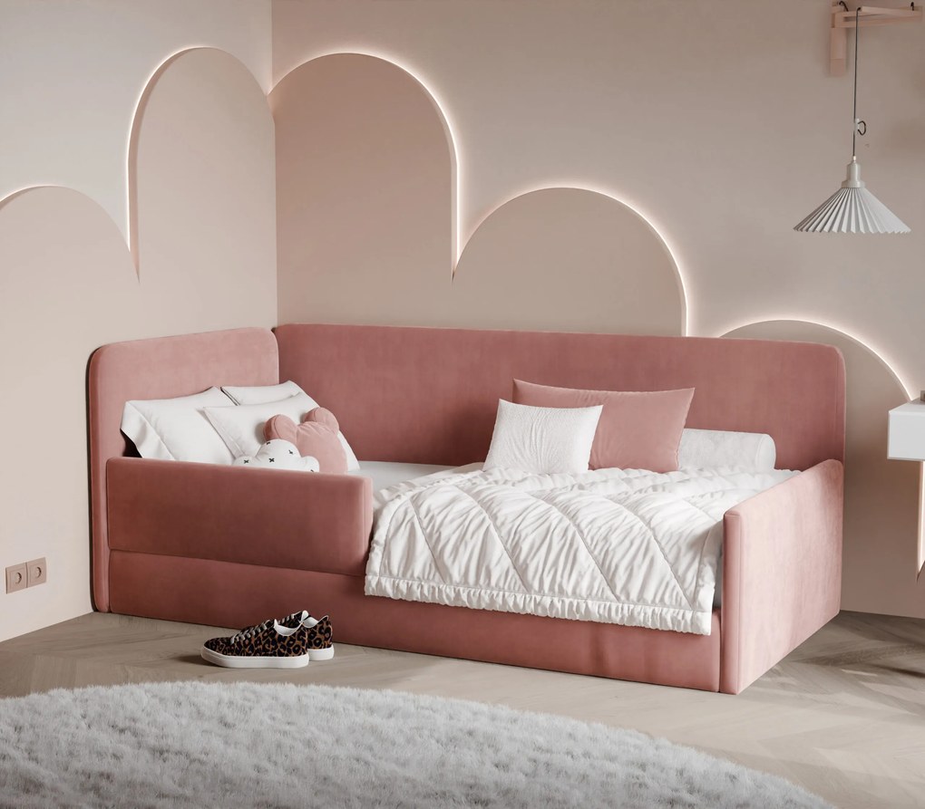 Łóżko dziecięce przypodłogowe MIKI - 70x160