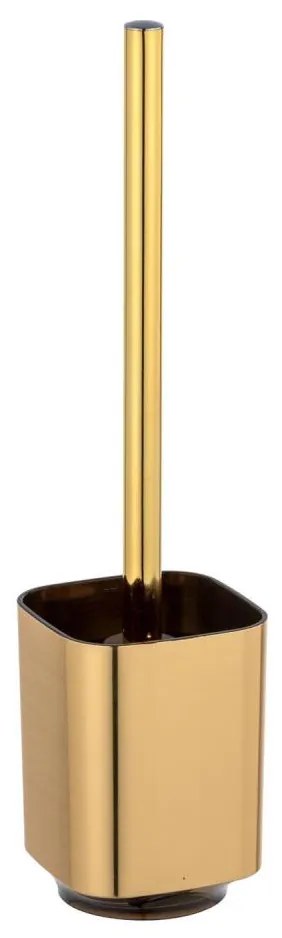 WENKO 24162100 - Szczotka do WC AURON 9x38,5 cm złota