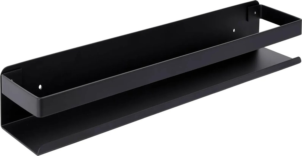 Czarna nowoczesna półka łazienkowa 40 cm G4-L14