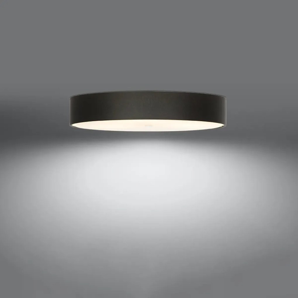 Plafon SKALA 80 czarny SOLLUX LIGHTING