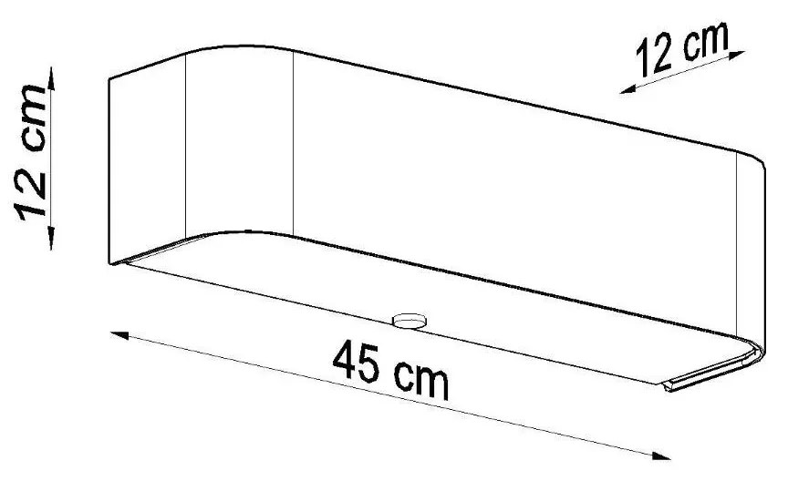 Kinkiet LOKKO biały SOLLUX  LIGHTING