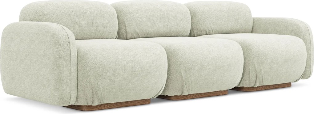 Modułowa sofa 4-osobowa Ailani, tkanina szenilowa