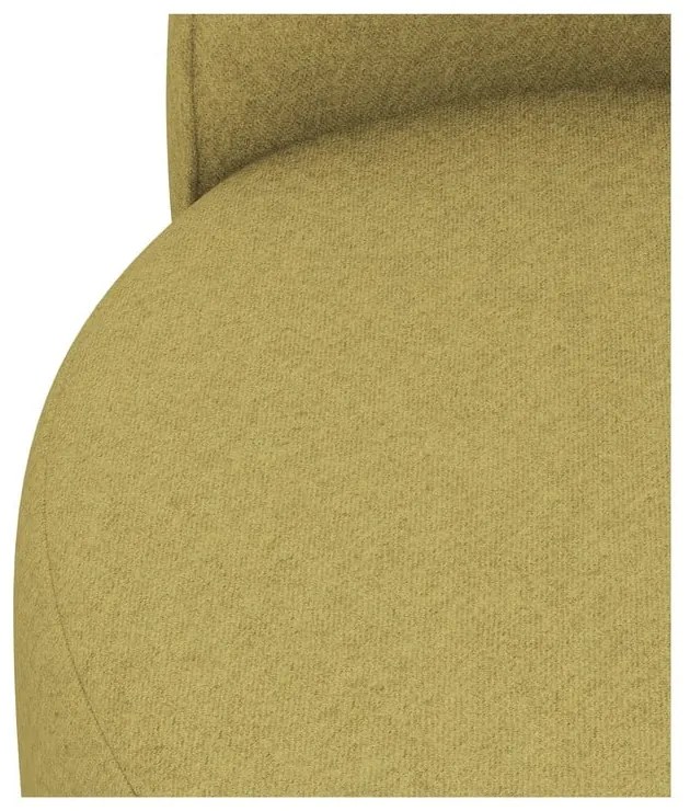 Musztardowy fotel Ipo – Makamii