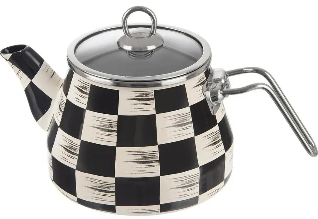Orion Emaliowany czajnik szachownica Lem, 2 l