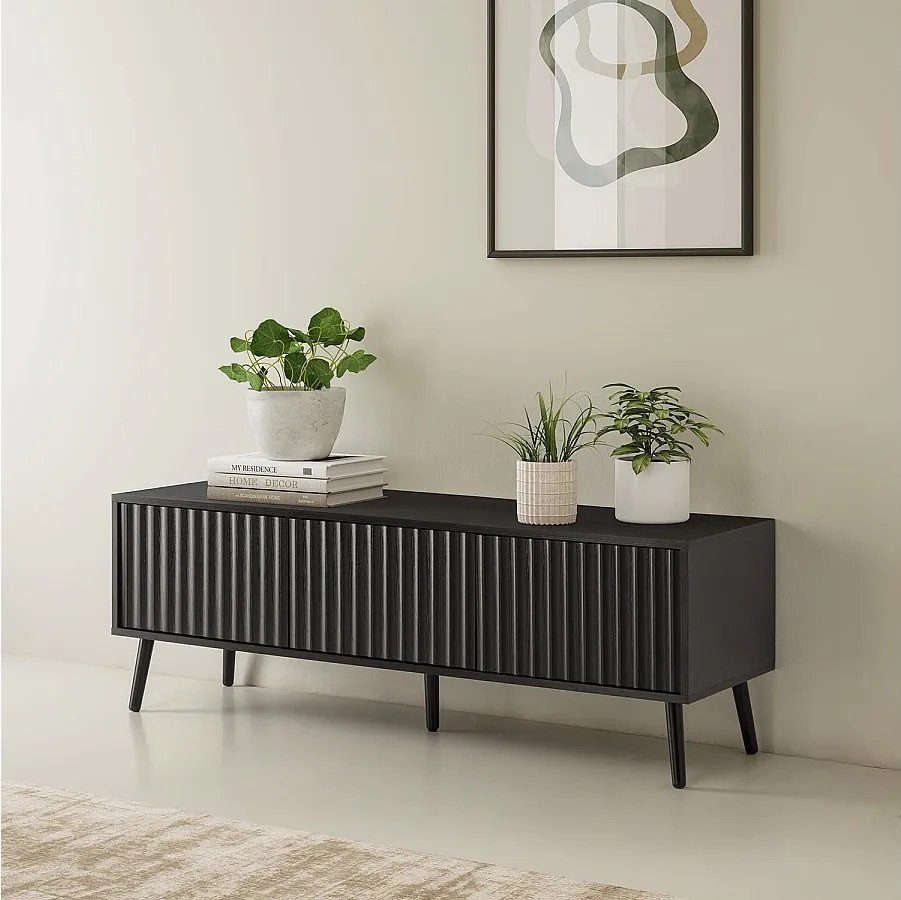 Kolumna RTV Lluvia 3 drzwi kolor czarny