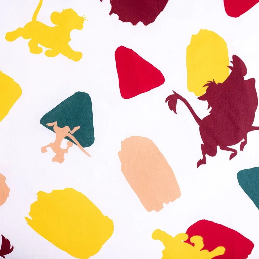Bawełniana pościel dziecięca jednoosobowa 140x200 cm Lion King – Jerry Fabrics