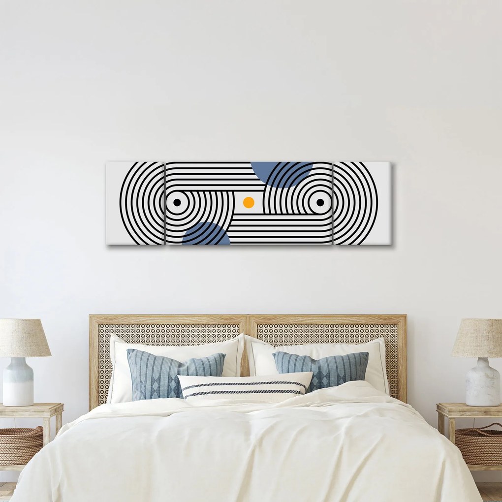 Obraz - Minimalistyczna abstrakcja N⁰3 (170x50 cm)