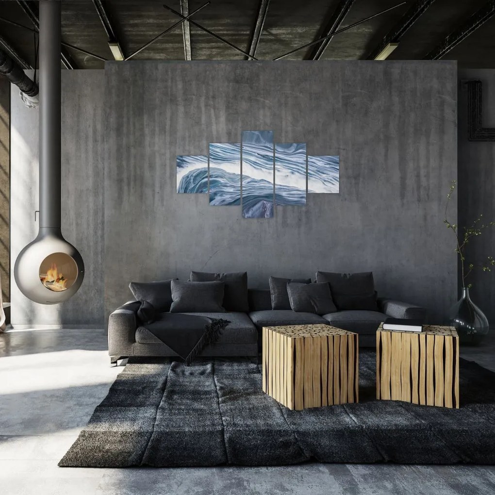 Obraz abstrakcji (125x70 cm)