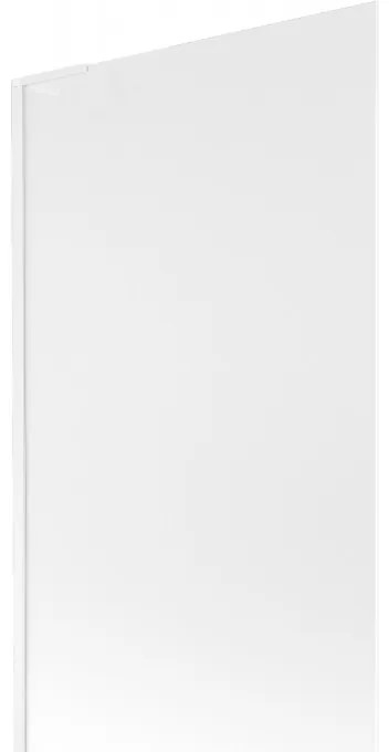 Mexen Next L parawan nawannowy 1-skrzydłowy 100 x 150 cm, szron, biały - 895-100-000-03-30-20