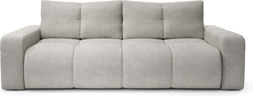 Masseno Sofa DUCA z funkcją spania i pojemnikiem na pościel - Szary - FLOW 16