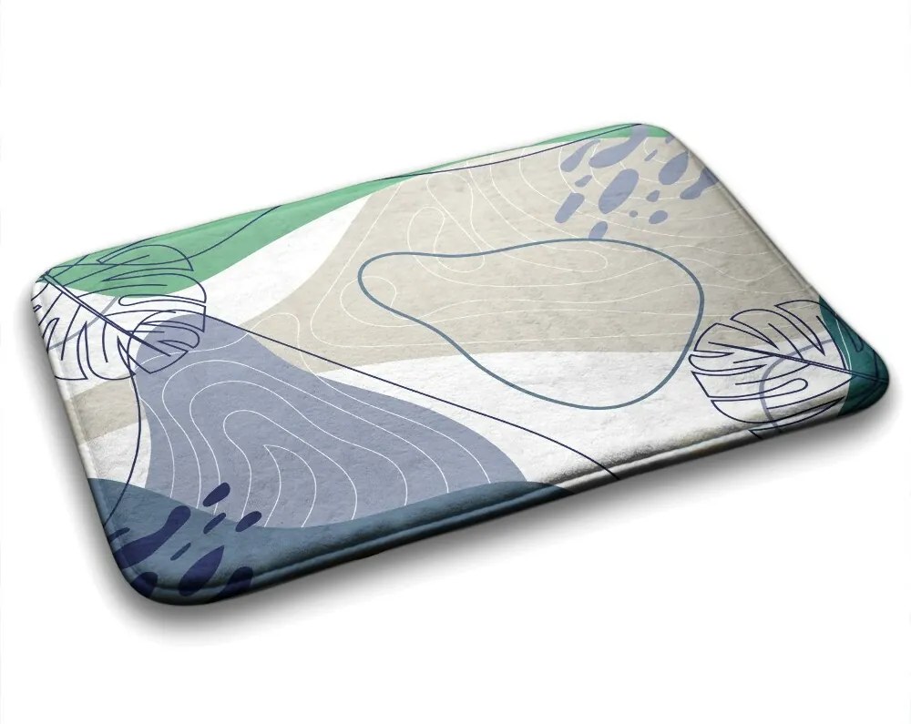 Antypoślizgowy dywanik łazienkowy Antypoślizgowy dywanik łazienkowy Abstrakcja Geometryczna