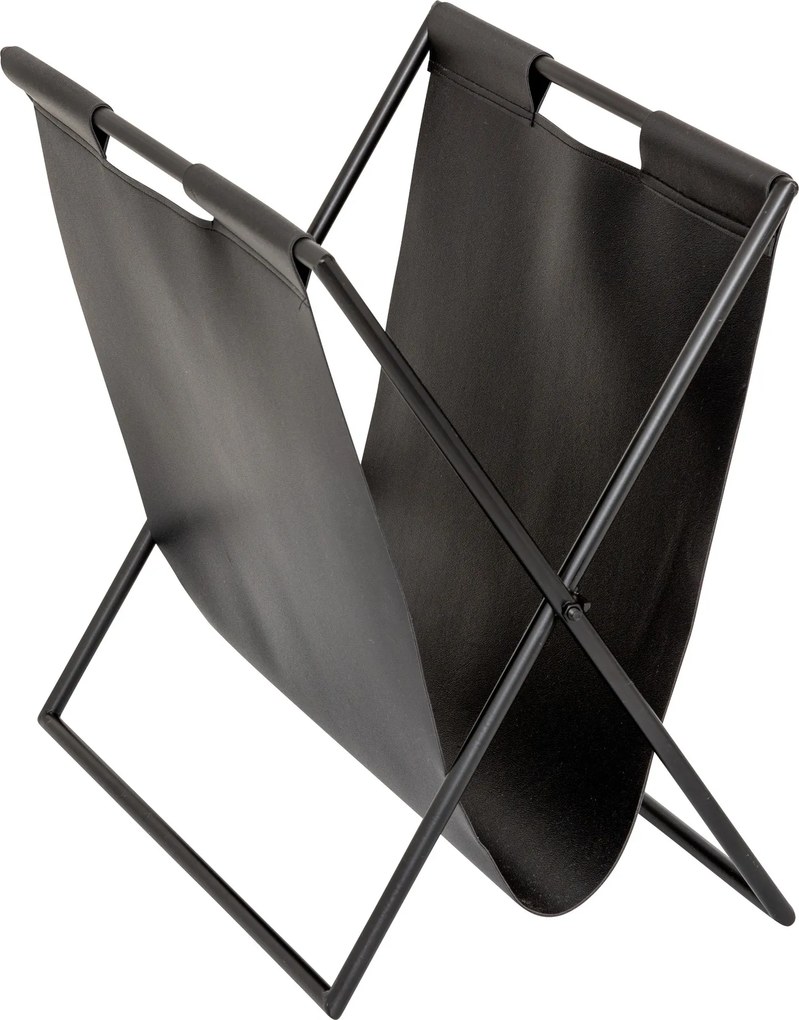 Gazetnik TWISTED LIME 37 x 22 x 35 cm z ekoskóry